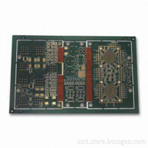 Rigid-flex Board with 0.45mm Minimum Via Diameter and ENIG Surface Finish